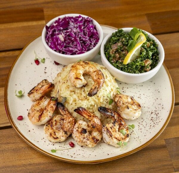 Shrimp Kebab Plate